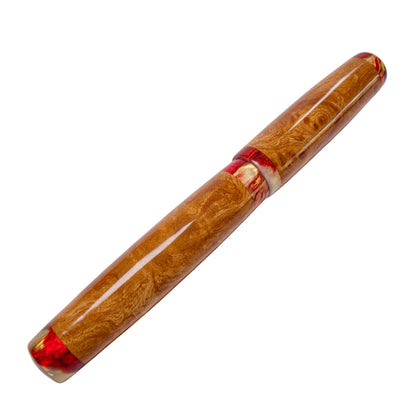Wood Fountain Pen, English Elm Burr.