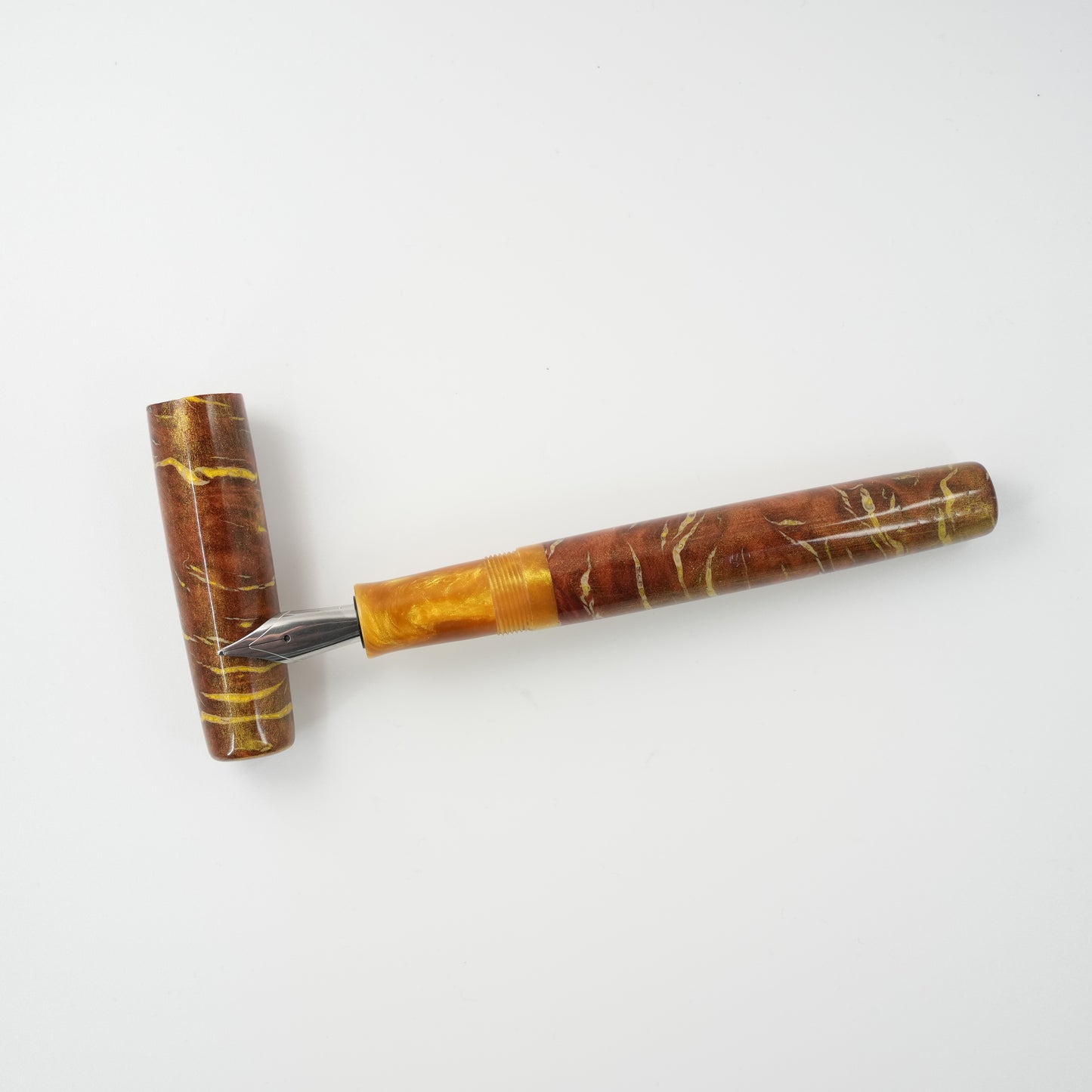 Jarrah Burl, Inlaid Gold.