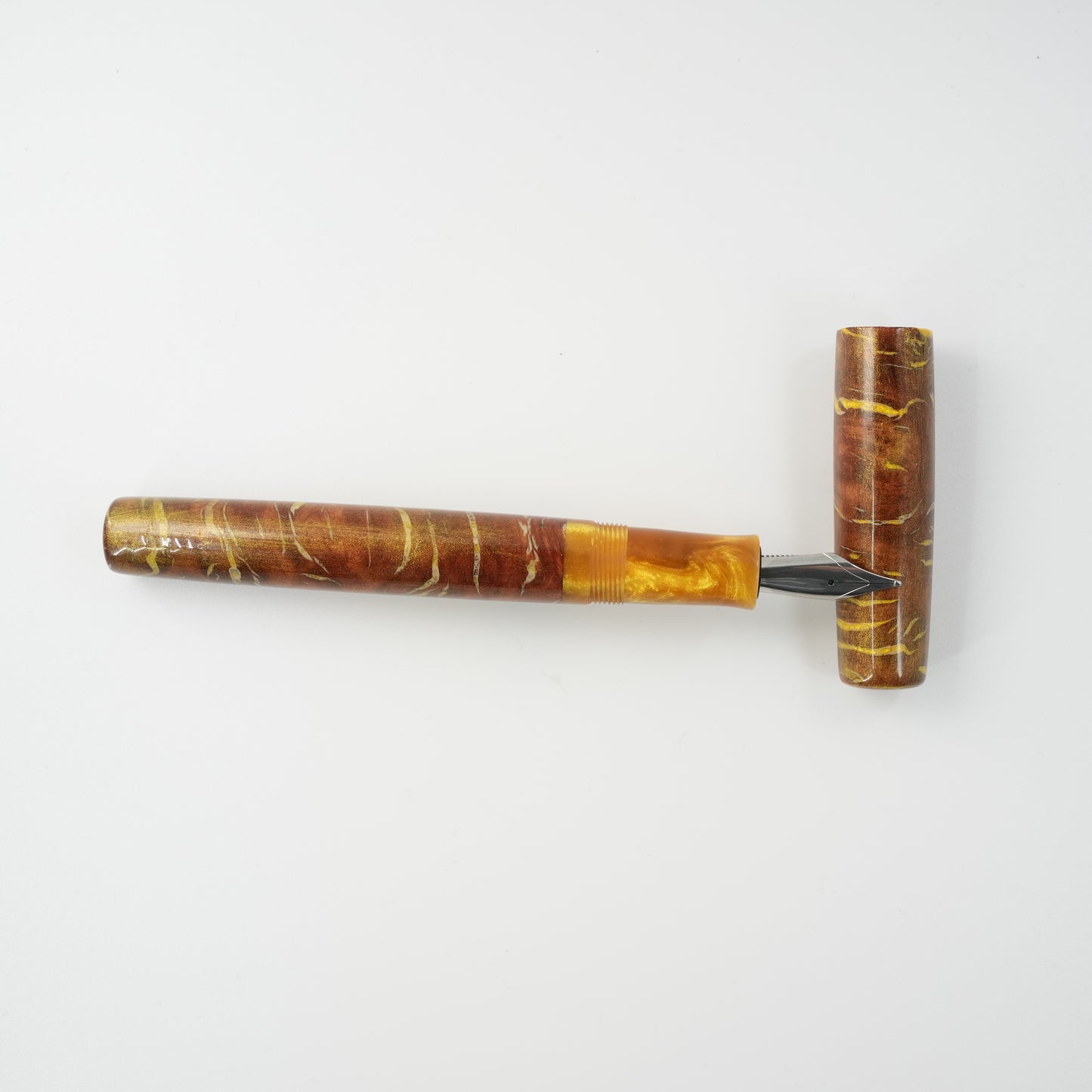 Jarrah Burl, Inlaid Gold.