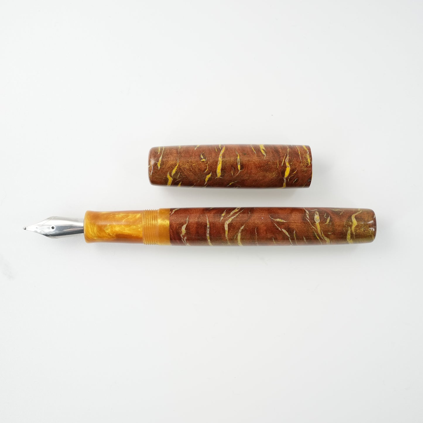 Jarrah Burl, Inlaid Gold.