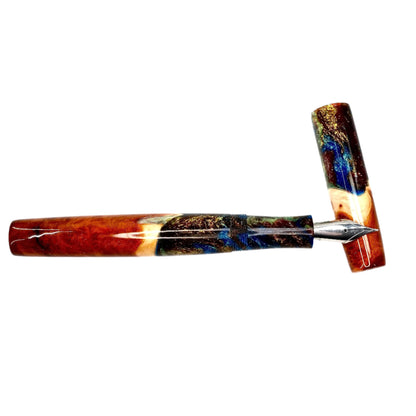 Wood Hybrid Red Mallee Burl 14 Shining.