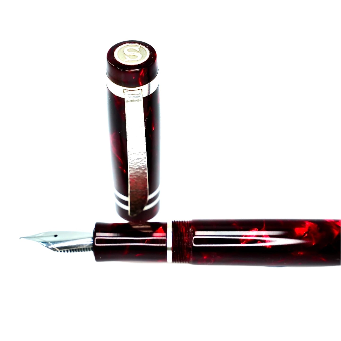 Silver Series Red Celluloid