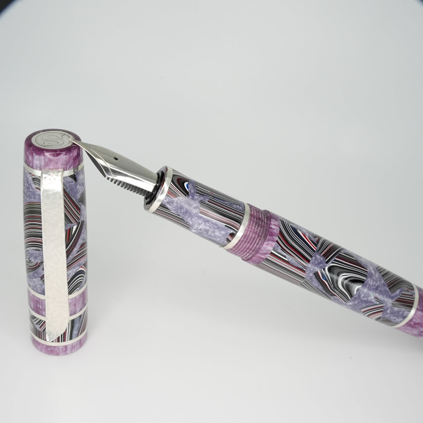 Silver Series Lilac Fordite