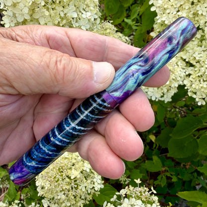 Hand Made Wooly Mammoth Tooth Fountain Pen.