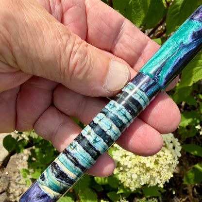 Handmade Wooly Mammoth Tooth Fountain Pen.