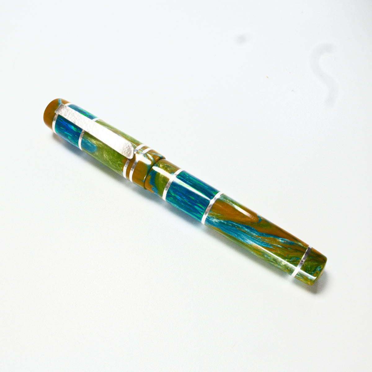 Sanwa Lab Grown Opal bands and cabochon.