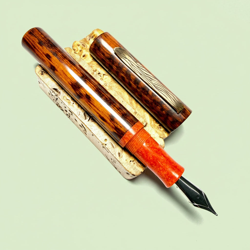 Snake Wood Fountain Pen.