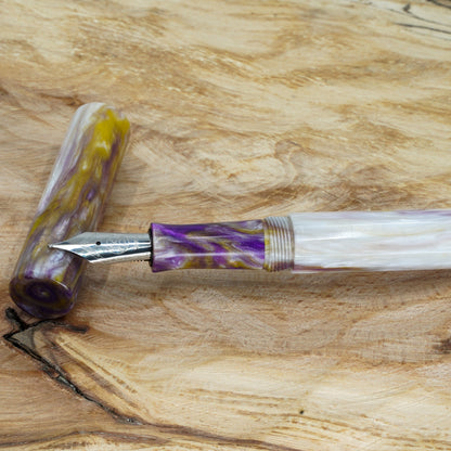 Lemon and Lavender 12 sided pen