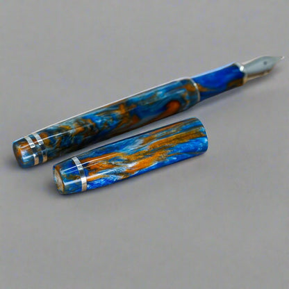 Ocean Sunrise Nonagon Pens